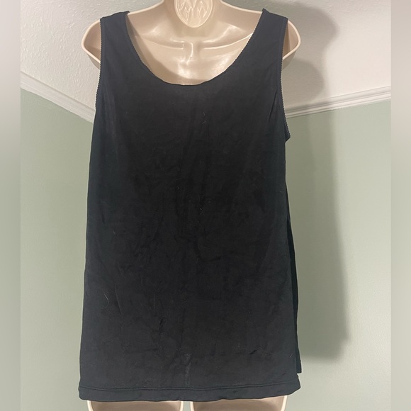 cuddle duds lace top tank - Picture 2 of 3